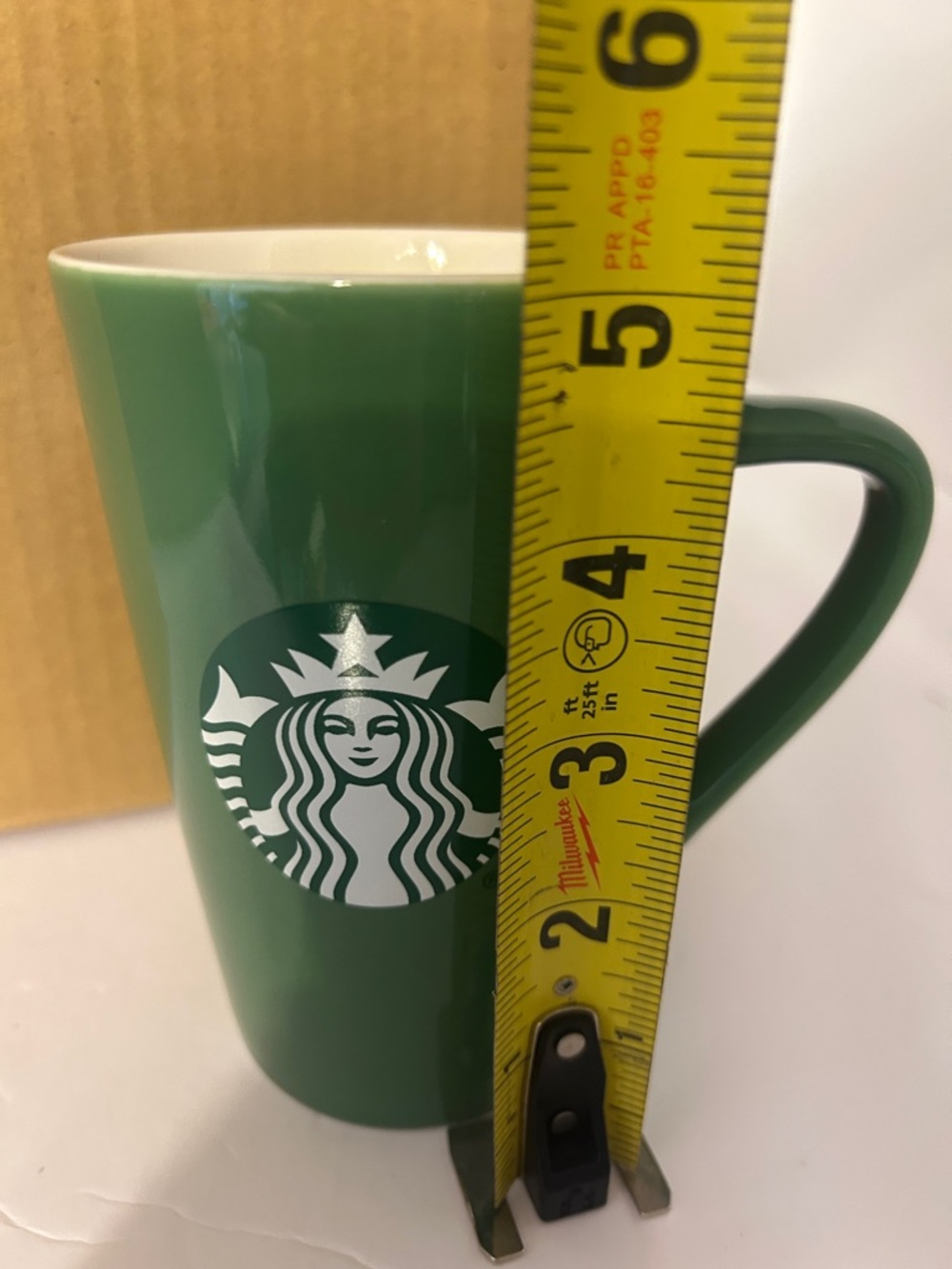 Starbucks logo green coffee tall mug 12fl oz